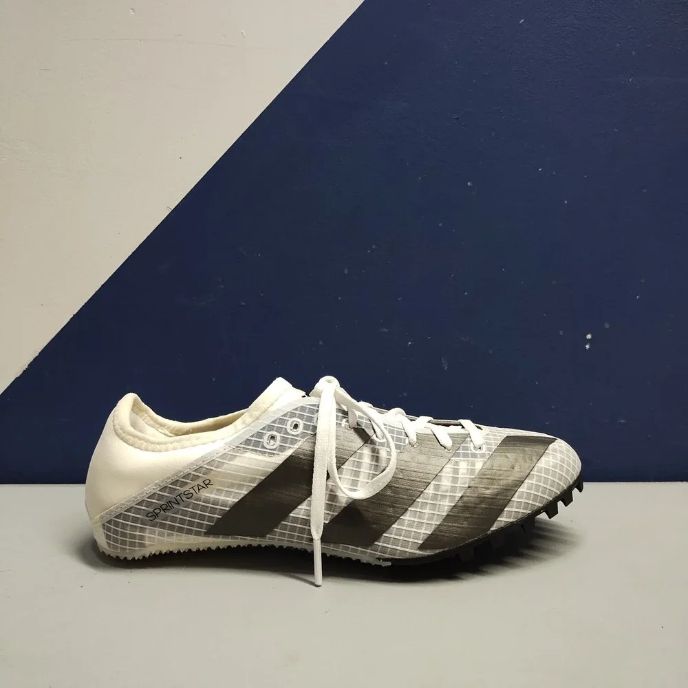 Adidas Sprintstar‎ Track & Field Spike Cleats Mens US 7.5 Multicolor Lace Up EUC